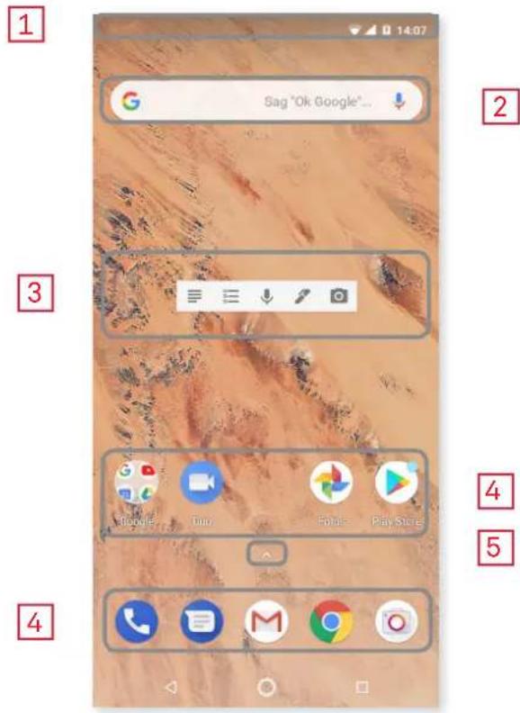 bq Aquaris X2 - Startbildschirm - 1