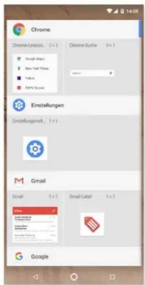 bq Aquaris X2 - Startbildschirm anpassen - 2