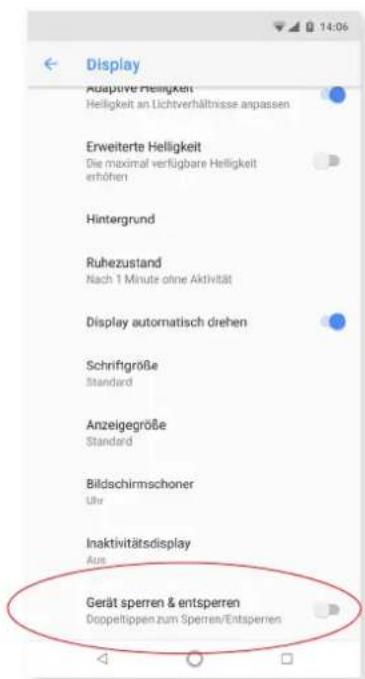 bq Aquaris X2 - Displaysperre - 1