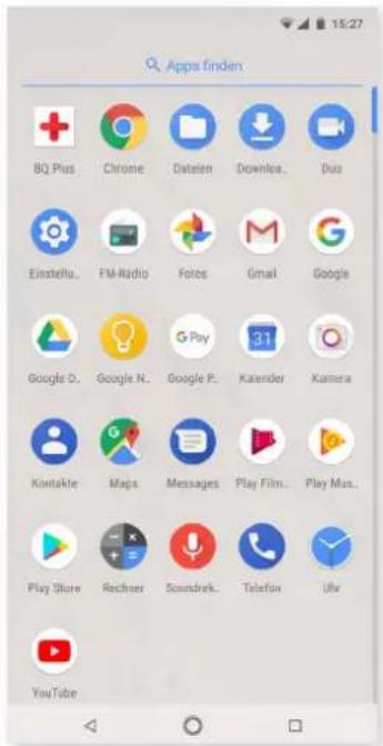 bq Aquaris X2 Pro - Apps - 1