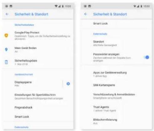 bq Aquaris X2 Pro - Sicherheit und Standort - 1