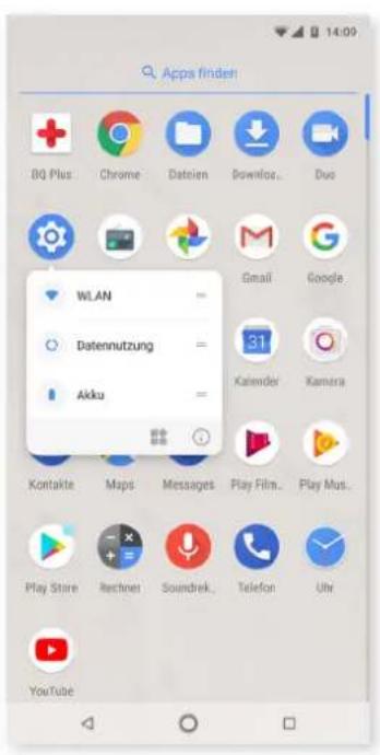 bq Aquaris X2 Pro - Startbildschirm anpassen - 3