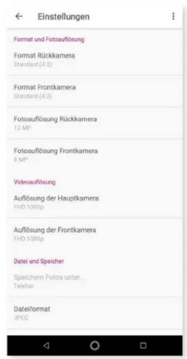 bq Aquaris X2 Pro - Allgemeine Einstellungen - 3