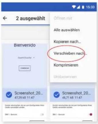 bq Aquaris X2 Pro - Dateien komprimieren - 1