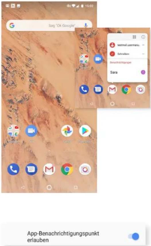 bq Aquaris X2 Pro - BENACHRICHTIGUNGSPUNKTE - 1