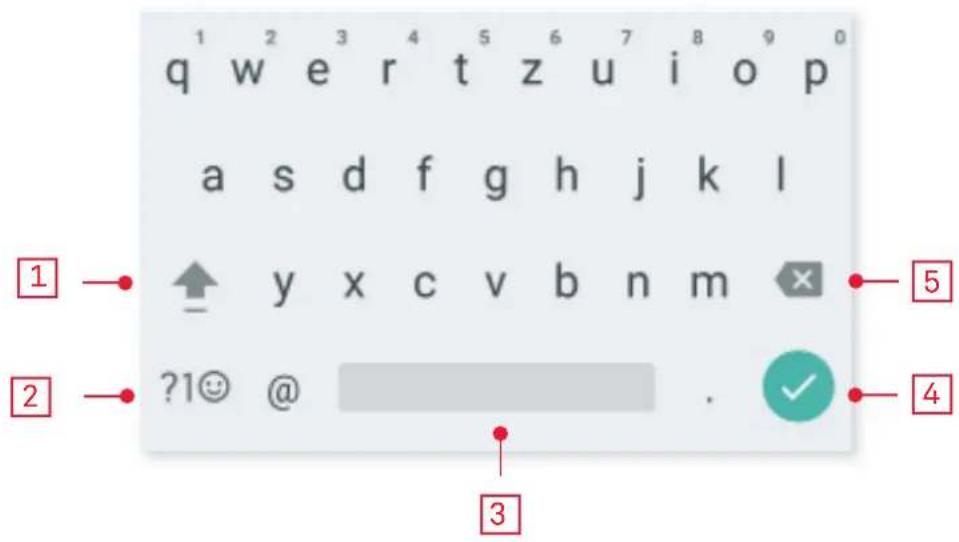 bq Aquaris X5 Plus - Tastatur - 1