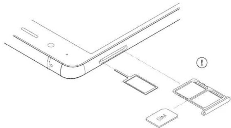 bq Aquaris X5 Plus - SIM-Karten einsetzen - 1