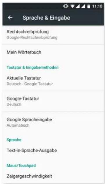 bq Aquaris X5 Plus - SPRACHE UND TEXTEINGABE - 2