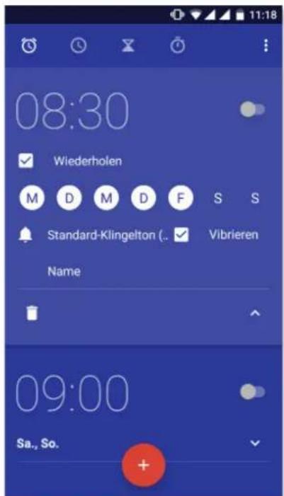 bq Aquaris X5 Plus - Uhr - 1