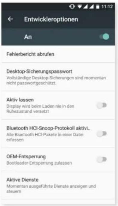 bq Aquaris X5 Plus - { } ENTWICKLEROPTIONEN - 1