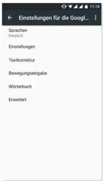 bq Aquaris X5 Plus - SPRACHE UND TEXTEINGABE - 3