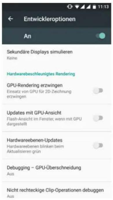 bq Aquaris X5 Plus - { } ENTWICKLEROPTIONEN - 3