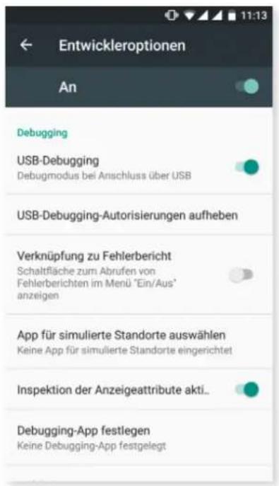 bq Aquaris X5 Plus - { } ENTWICKLEROPTIONEN - 2