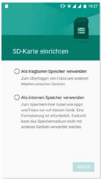 bq Aquaris X5 Plus - Verwalten der microSD-Karte und der USB-Speichermedien - 1