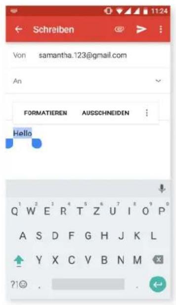 bq Aquaris X5 Plus - Textauswahl - 1