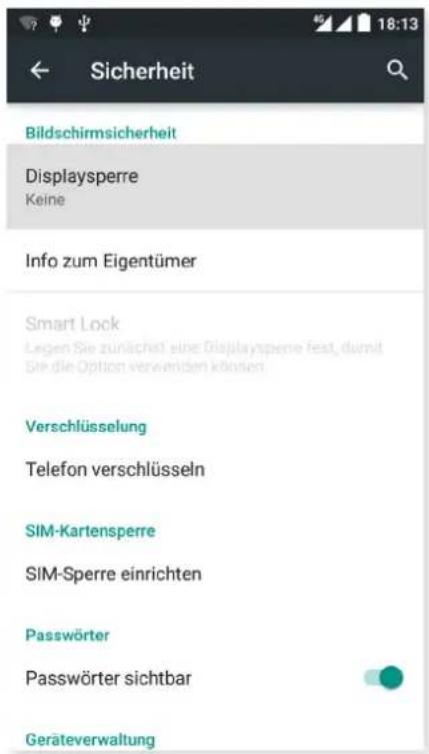 bq Aquaris M - SICHERHEIT - 1