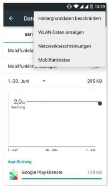 bq Aquaris M - DATENVERBRAUCH - 2