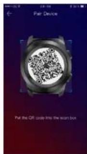 Pair Device Put the QR code into the secret box