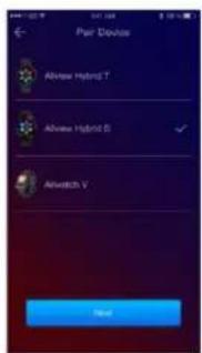 Pair Device Altire Hybrid T Altire Hybrid S Altivatch V Next