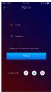 Shop up Send Password Save the password and account Save