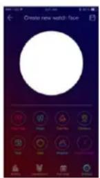 Allview Hybrid S - Чтобы создать собственное лицо для часов из приложения Allwatch H - 6