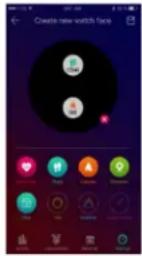 Allview Hybrid S - Aby stworzyć własną tarczę zegarka z aplikacji Allwatch H - 8