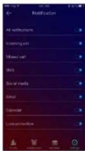 Allview Hybrid S - Configuración de notificaciones: - 1