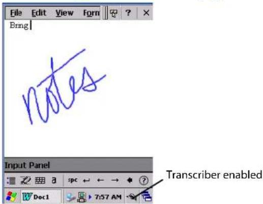 Intermec CK60 - Writing Mode - 1
