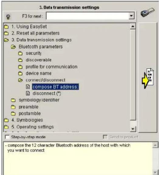 Intermec CK60 - To create an SF51 connection label - 2