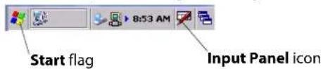 Intermec CK60 - Start Menu and Task Bar - 2