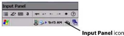Intermec CK60 - Using Transcriber - 3