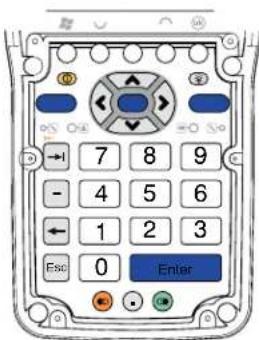 Intermec CK60 - 32-Key Large Numeric Keypad - 1