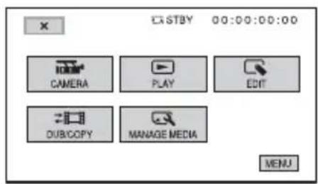 SONY HXR-NX5P - Operating the MODE menu - 2