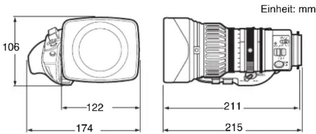 SONY PDW-F330K - Autofokusobjektiv VCL-719BXS (im Lieferumfang des PDW-F330K enthalten) - 1