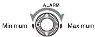 SONY PDW-F330K - ⑦Regler ALARM (Einstellung der Lautstärke der Warntöne) - 1