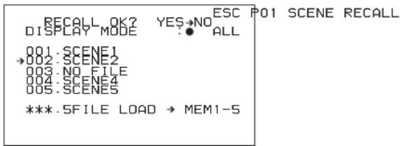 SONY PDW-F330K - Laden einer auf dem „Memory Stick“ gespeicherten Szenendatei - 2