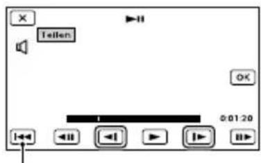 SONY HXR-NX70P - Teilen eines Films - 1