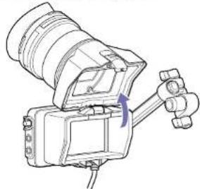 SONY PXW-FS7M2 - Öffnen des Okulars - 2