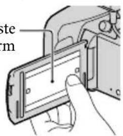SONY HXR-NX3D1E - Wählen Sie die gewünschte Sprache aus und berühren Sie dann [Näch]. - 1