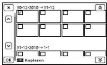 SONY HXR-NX3D1E - Wählen Sie das zu kopierende Bild aus. - 1
