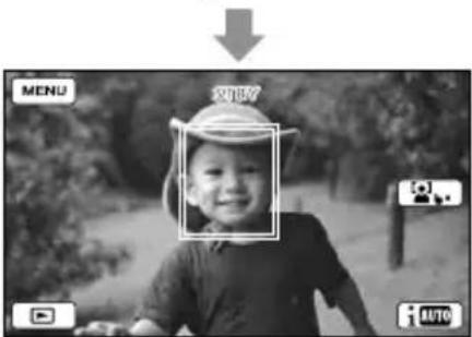 SONY HXR-NX3D1E - Bei Berührung anderer Motive als Gesichter - 2