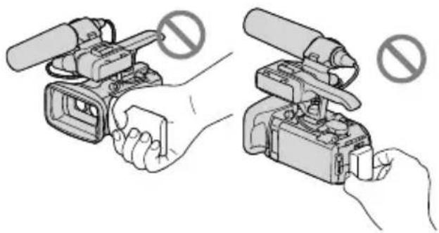 SONY HXR-NX3D1E - Verwenden des Camcorders - 1