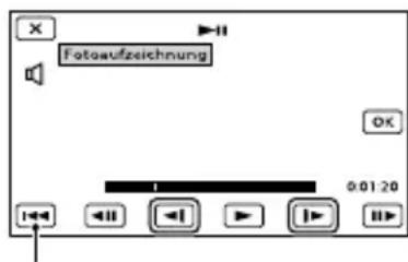 SONY HXR-NX3D1E - Berühren Sie 📄/„im den Aufzeichnungspunkt genauer einzustellen. - 1