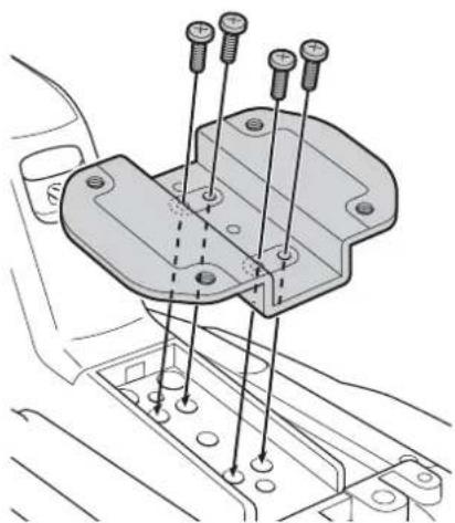 SONY HXC-FB75H - Anbringen des Schuhwandeladapters - 3