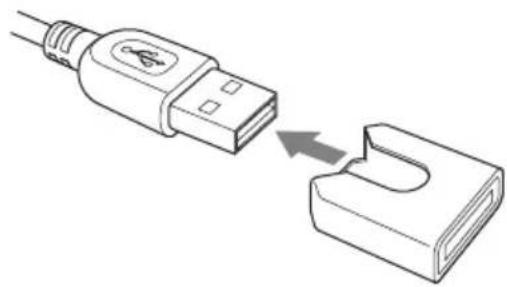 SONY PXW-X500 - Drehen Sie die Befestigungsschraube im Uhrzeigersinn, um den USB-Erweiterungsadapter festzuschrauben. - 3