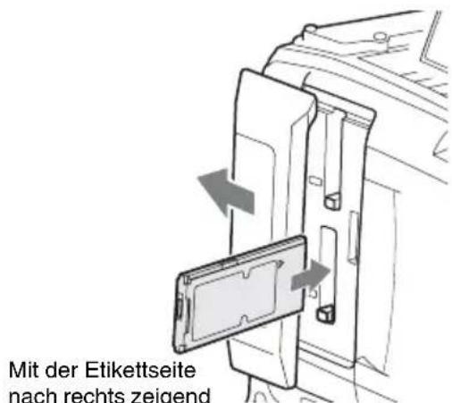 SONY PXW-X500 - Laden von SxS-Speicherkarten - 1