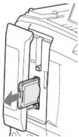 SONY PXW-X500 - Auswerfen von SxS-Speicherkarten - 2