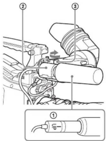 SONY PXW-X500 - Anschluss eines Mikrofons an den Anschluss MIC IN - 2