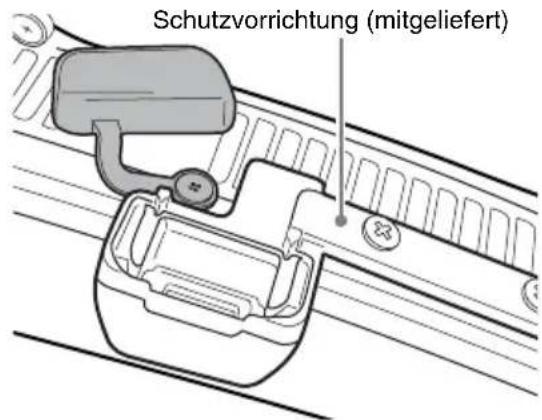 SONY PXW-X500 - Drehen Sie die Befestigungsschraube im Uhrzeigersinn, um den USB-Erweiterungsadapter festzuschrauben. - 4