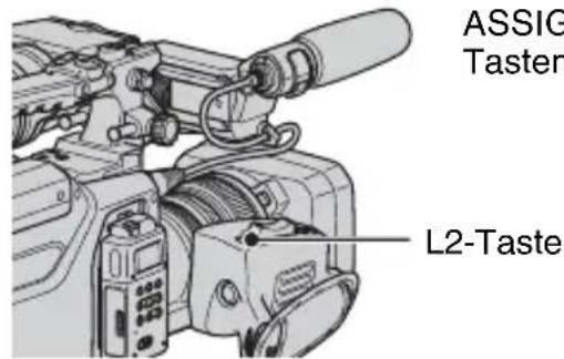 SONY HVR-S270E - Den ASSIGN-Tasten zuweisbare Funktionen - 2